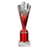 Rodeo Multisport Tube Trophy Silver & Red 240mm