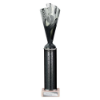 Rodeo Multisport Tube Trophy Silver & Black 340mm