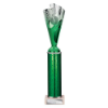 Rodeo Multisport Tube Trophy Silver & Green 340mm