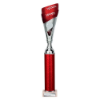 Predator Multisport Tube Trophy Silver & Red 410mm