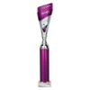 Predator Multisport Tube Trophy Silver & Purple 410mm