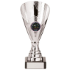 Rising Stars Premium Plastic Trophy Silver 175mm
