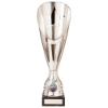 Rising Stars Deluxe Plastic Lazer Cup Silver 335mm