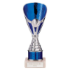 Rising Stars Plastic Trophy Blue 205mm