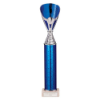 Rising Stars Plastic Trophy Blue 355mm