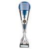 Eclectic Trophy Silver & Blue 345mm