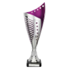 Nebula Trophy Silver & Purple 330mm