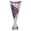 Vivid Trophy Silver & Purple 320mm