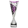 Vivid Trophy Silver & Purple 365mm
