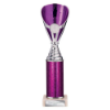 Rising Stars Plastic Trophy Purple 280mm