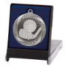 Typhoon Golf Medal & Box Antique Silver 55mm