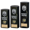 BLACK PLASTIC FILLED COLUMN FOOTBALL PARENTS PLAYER (1in CEN)