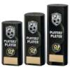 BLACK PLASTIC FILLED COLUMN FOOTBALL PLAYERS PLAYER (1in CEN)