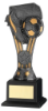 PEWTER/GOLD PLASTIC WEMBLEY FIG ON BASE (1in CEN) - 8.5in