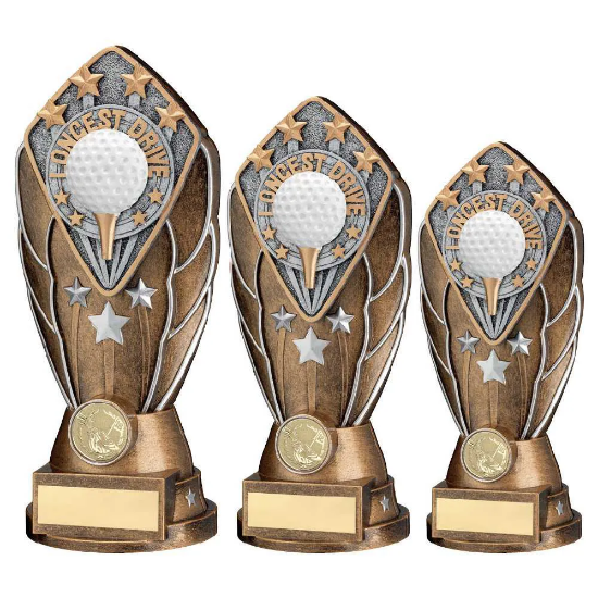 BZ/SILV DIAMOND COLUMN + LONGEST DRIVE DISC & PLATE (1in CEN)