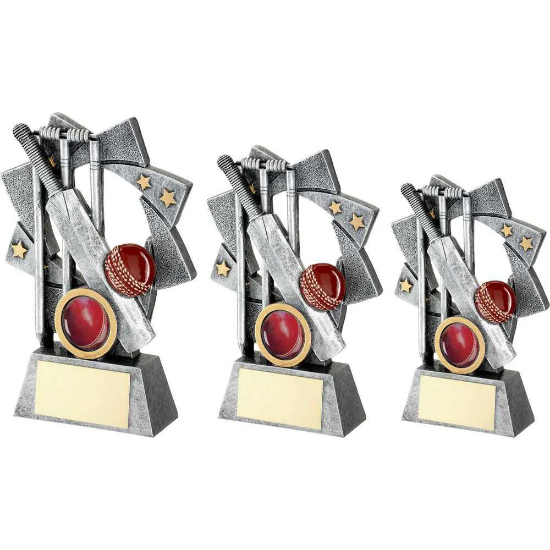 PEW/GOLD/ CRICKET STAR SPIRAL WITH PLATE   (1in CENTRE)