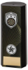 BLACK PLASTIC FILLED COLUMN DARTS (1in CEN) - 8.25in