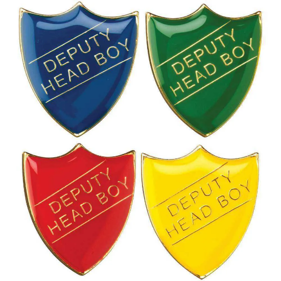 SCHOOL SHIELD BADGE (DEPUTY HEAD BOY)