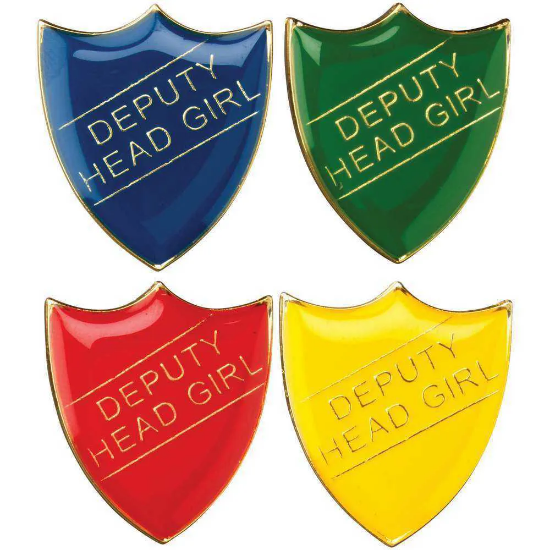 SCHOOL SHIELD BADGE (DEPUTY HEAD GIRL)