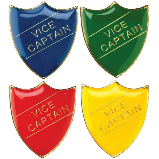 SCHOOL SHIELD BADGE (VICE CAPTAIN)