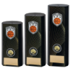 BLACK PLASTIC FILLED COLUMN BASKETBALL (1in CEN)