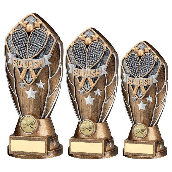 BZ/SILV DIAMOND COLUMN + SQUASH DISC & PLATE (1in CEN)