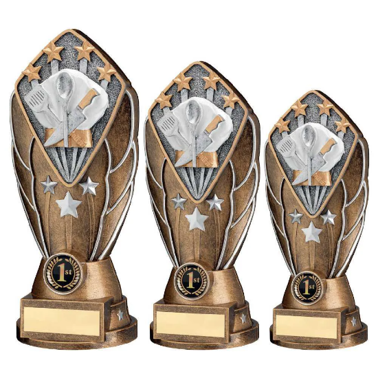 BZ/SILV DIAMOND COLUMN + COOKING DISC & PLATE (1in CEN)