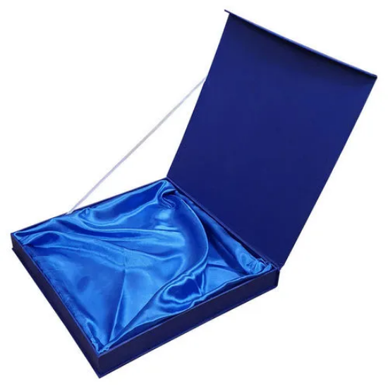 BLUE PRESENTATION BOX FOR SALVERS - 330 x 330 x 35mm (FITS 12in SALVER)