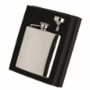 Picture of 6 Oz Stainless Steel Hip Flask With Captive Top - 4.25in