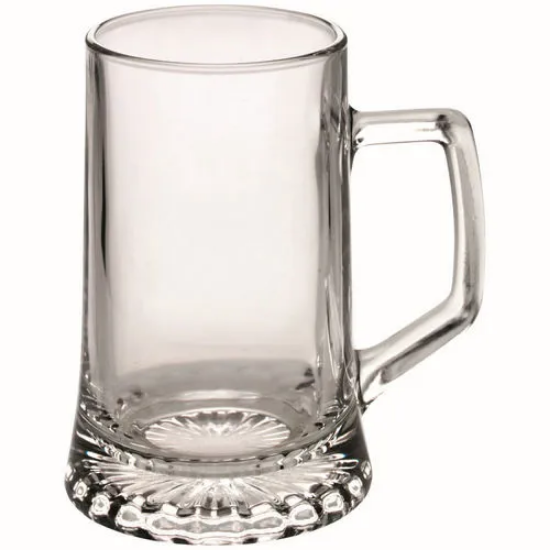 CRYSTAL TANKARD - 1/2 PINT