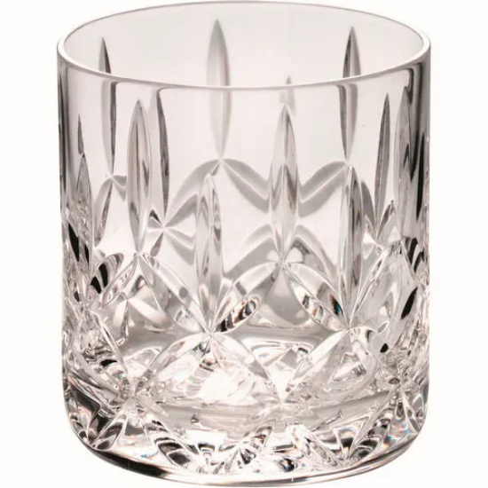 290ML WHISKEY GLASS FULLY CUT - 3.25in
