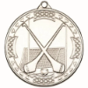 HURLING CELTIC MEDAL SILVER - 2in