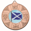 SCOTLAND MEDAL (1in CENTRE) BRONZE - 2in