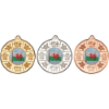 WALES MEDAL (1in CENTRE) SILVER