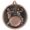 CRICKET DELUXE MEDAL BRONZE - 2.35in