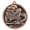 MARTIAL ARTS DELUXE MEDAL BRONZE - 2.35in