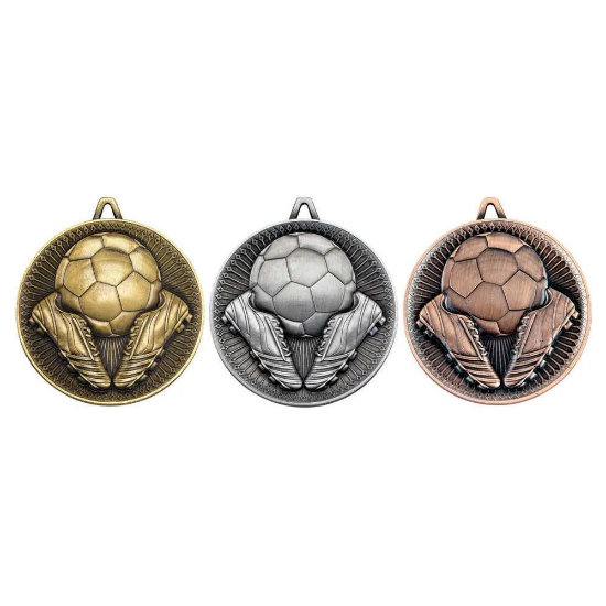 FOOTBALL DELUXE MEDAL BRONZE