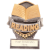 Falcon School Reading Plaque Award 105mm