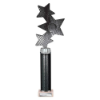 Trinity Star Multisport Tube Trophy Black & Silver 365mm