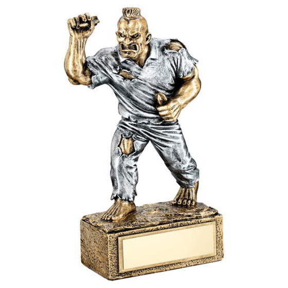 Brz/pew Darts 'beasts' Figure Trophy - 6.75in (171mm)