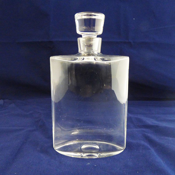 Plain Glass Decanter. 210mm