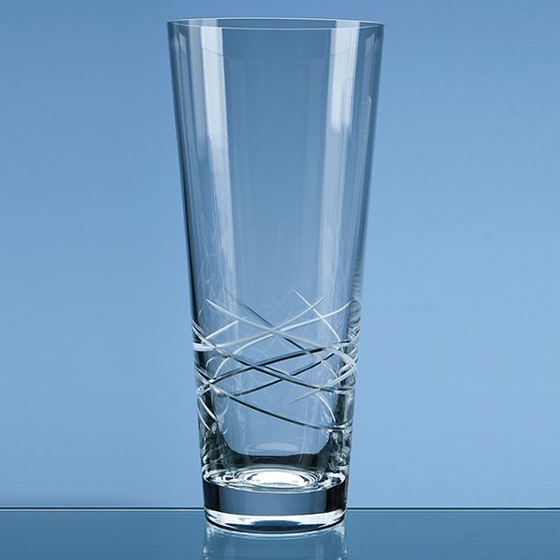 Tiesto Cut Conical Vase 25cm