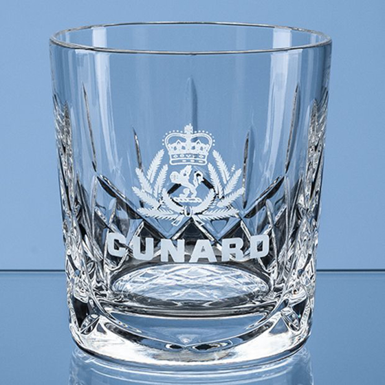 Flamenco Crystalite Panel Whisky Tumbler 320ml