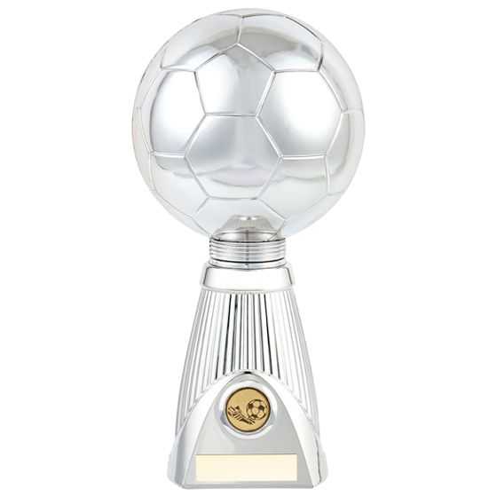 Planet Football Deluxe Rapid 2 Trophy Silver 255mm