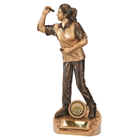 Bullseye Female Darts Award 230mm