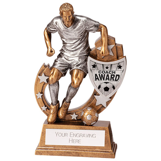 Galaxy Football Coach Award 165mm