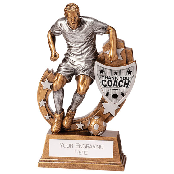 Galaxy Football Coach Thank You Award 165mm