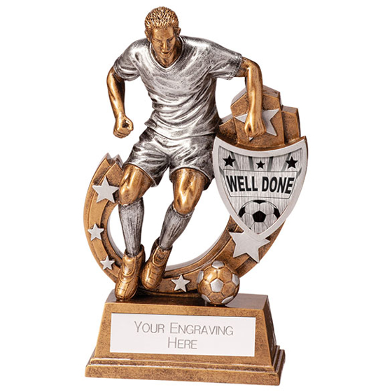 Galaxy Football Well Done Award 165mm