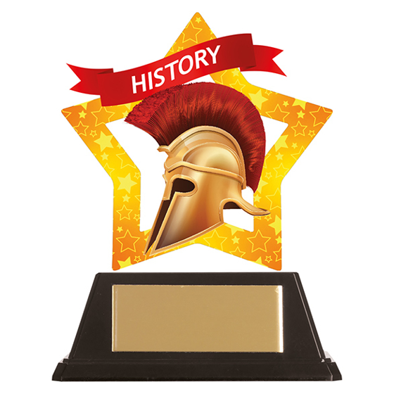 Mini-Star History Acrylic Plaque 100mm