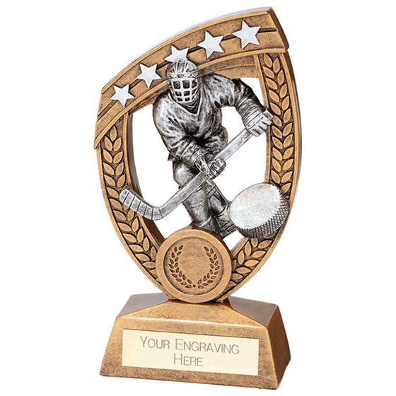 Patriot Ice hockey Resin Plaque 180mm